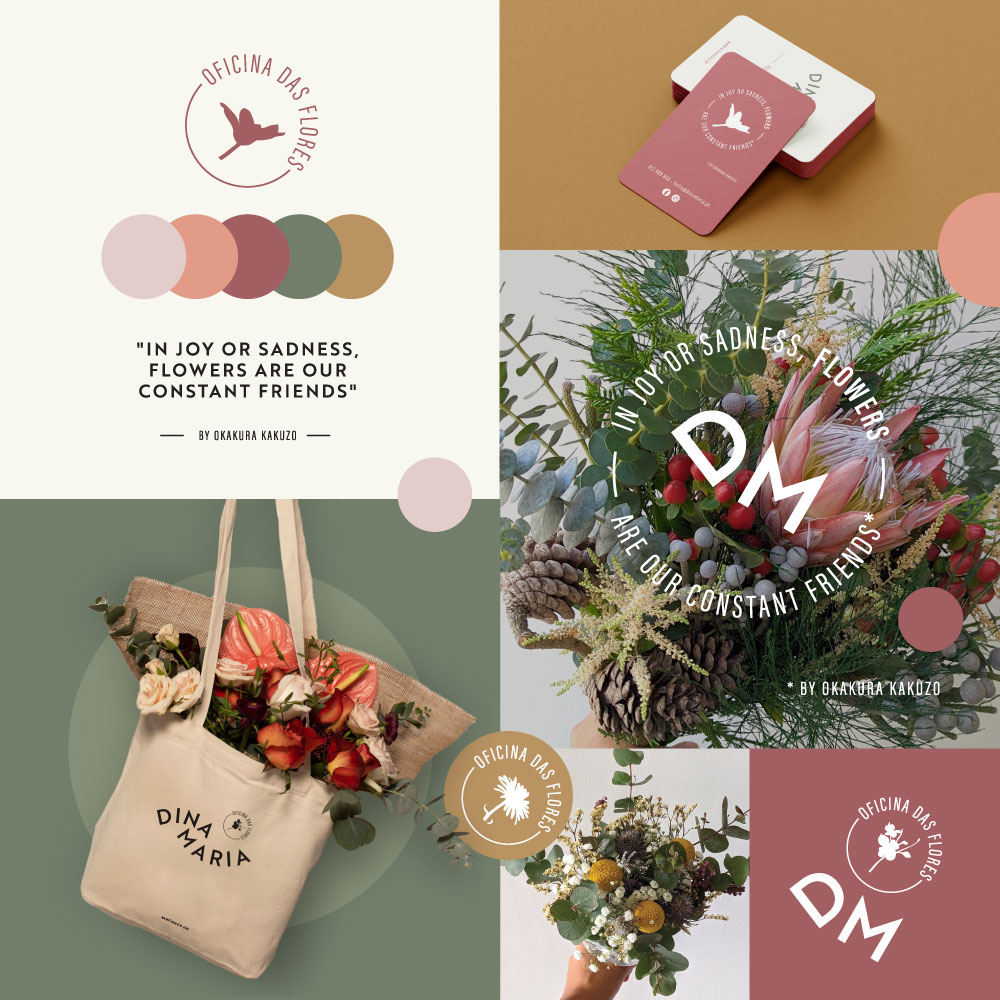 Branding Dina Maria Flores por Pixel Reply