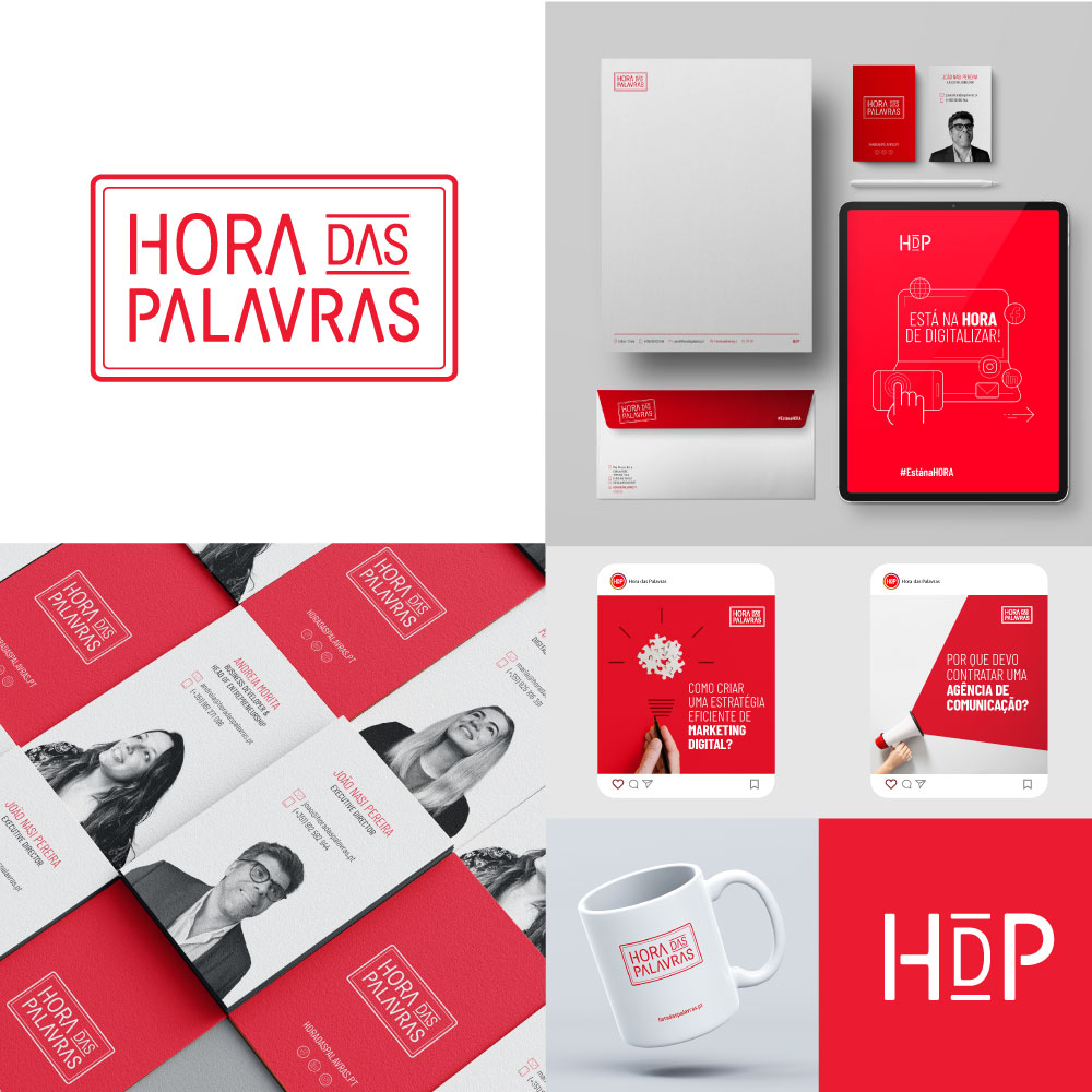 Branding Hora das Palavras por Pixel Reply