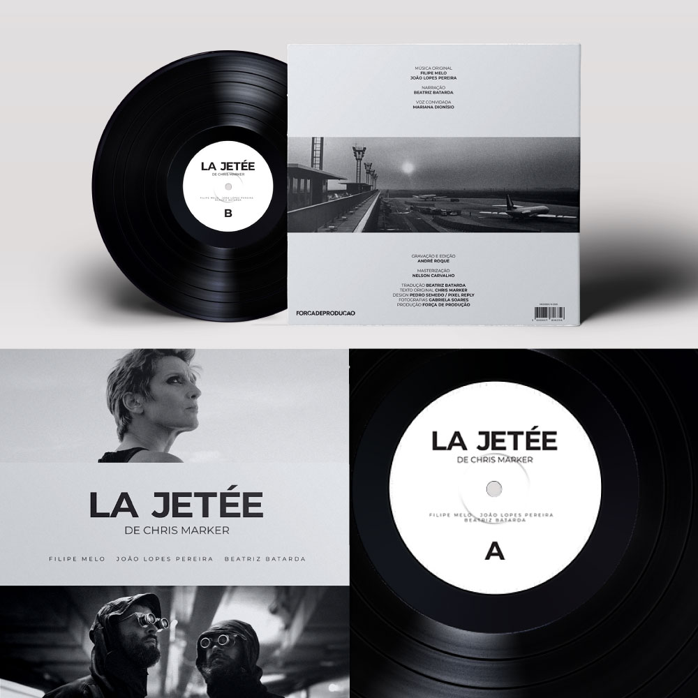 Capa de vinil La Jettée por Pixel Reply