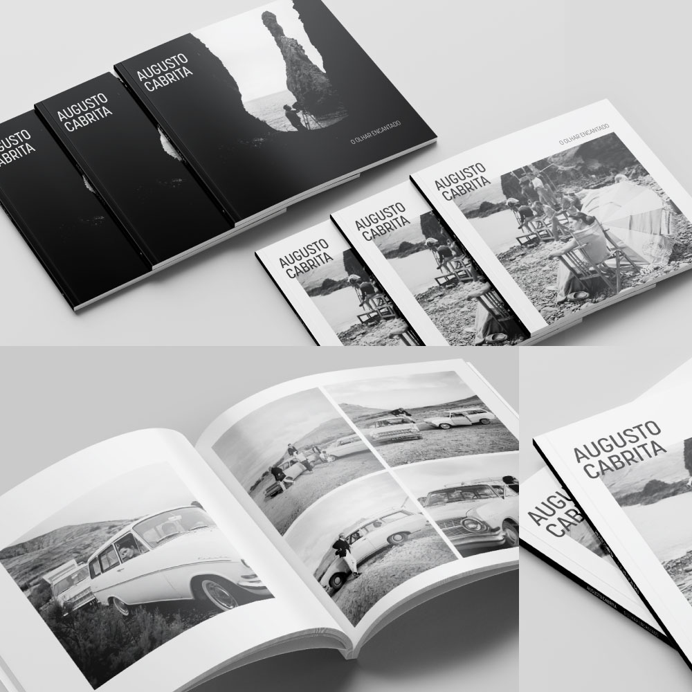 Paginação livro fotógrafo Augusto Cabrita por Pixel Reply