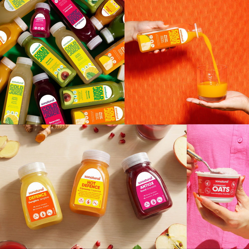 Branding e Packaging Sonatural por Pixel Reply