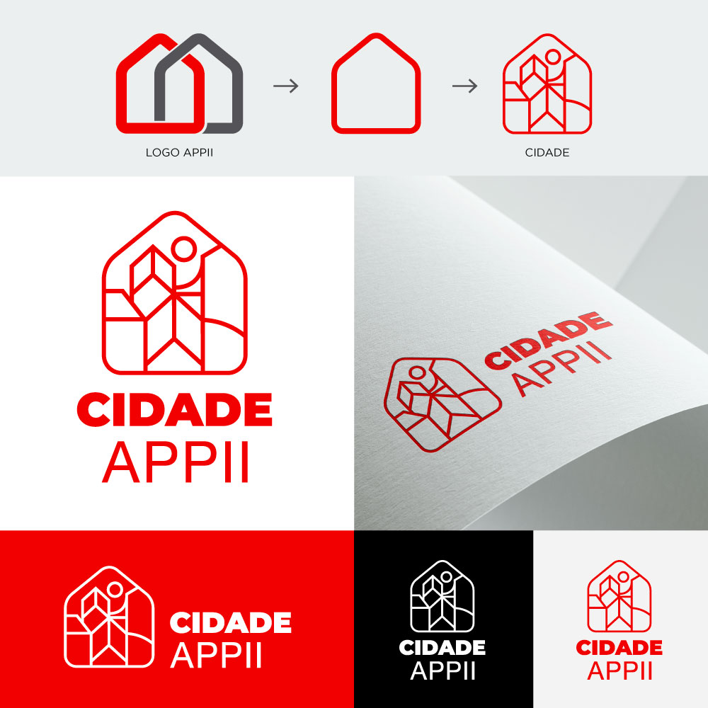 Cidade APPII branding por Pixel reply