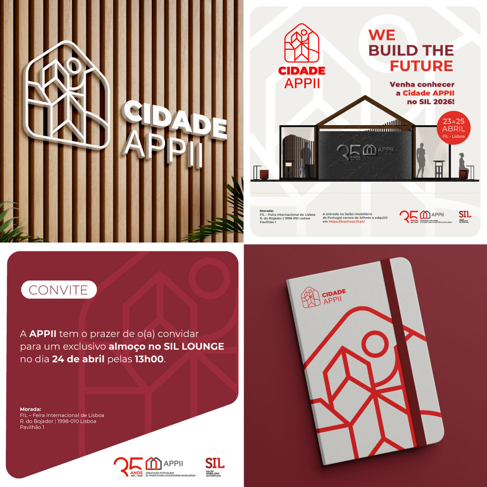 Cidade APPII branding por Pixel reply